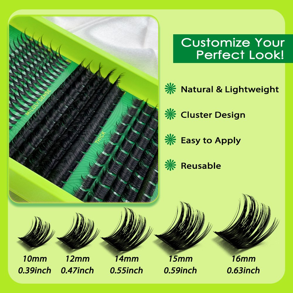 Customizable style options/continuously updated... Lash Styles - Customize Your Perfect Look